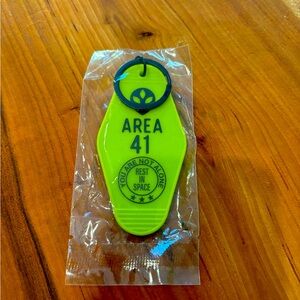Area 41 Luggage Tag Keychain